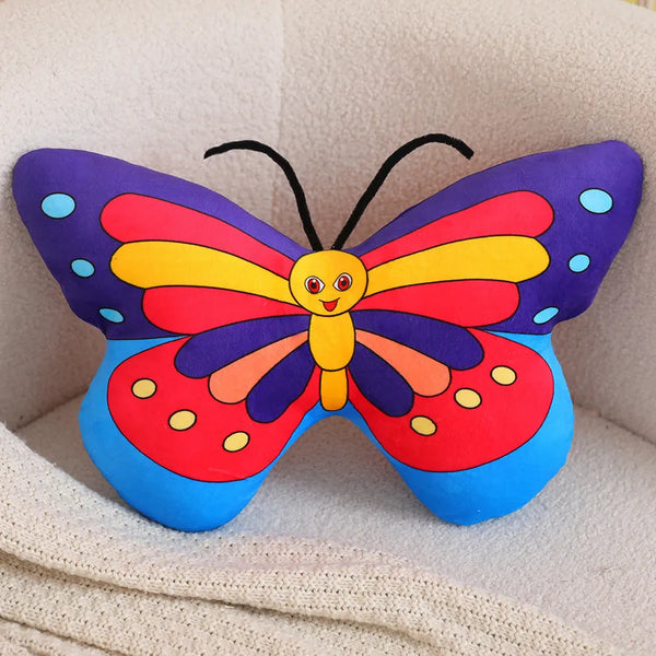 Beautiful Simulation Soft Butterfly Plush Pillow Toy