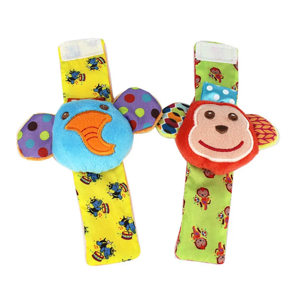 Baby Foot Toys with Rattles: The Sweetest Steps to Smiles and Sensory Fun
