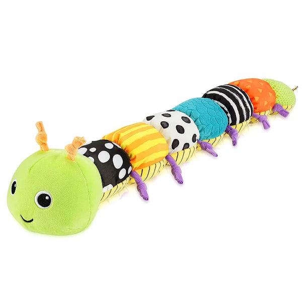 Baby Rattle Musical Caterpillar Worm Soft Infant Plush Toys – Sensory Fun Wrapped in Gentle Smiles