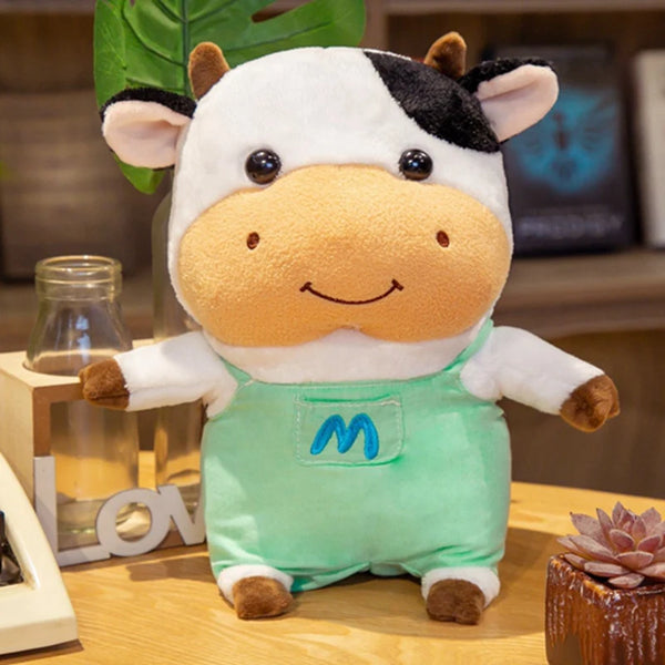 23/30/40cm Kawaii Mini Cow Plush Animals Doll Toys Stuffed Soft Plush Chinese Zodiac Cattle Toys Birthday Gifts Kids Girls Baby Toys