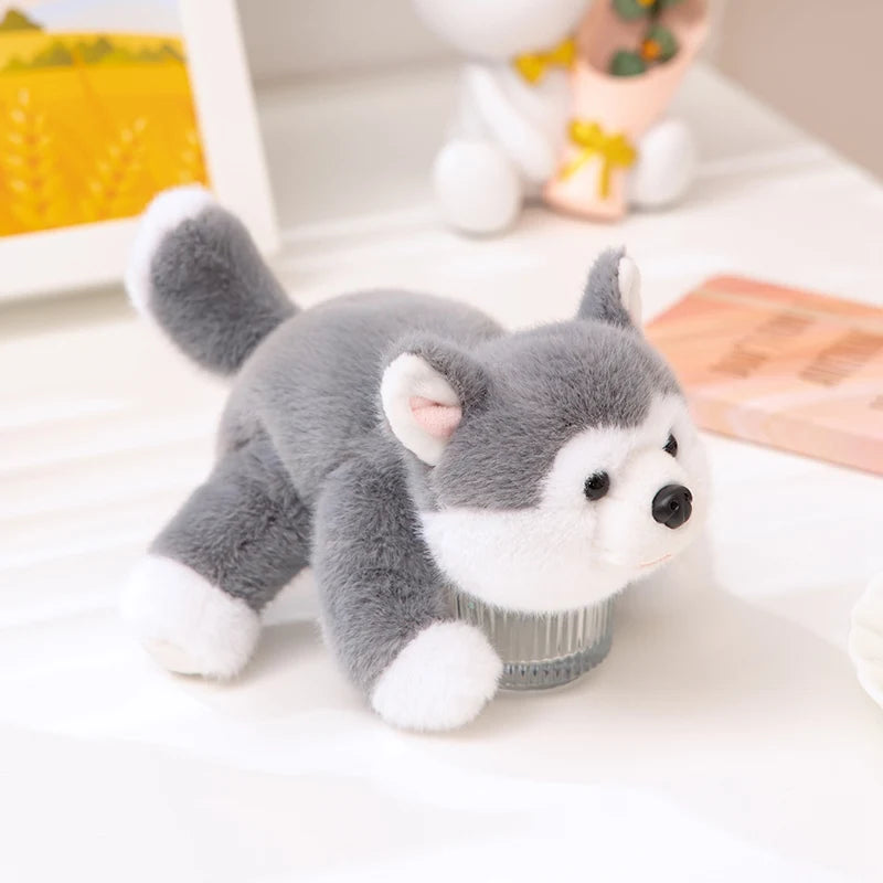 Kawaii Plush Dolls Raccoon Bear Lovely Lying Animal Pillow Cartoon Toy