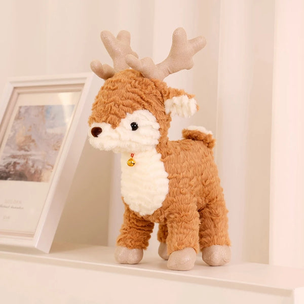 Christmas Tree Plush Toys Cute Plush Pillow Moose Deer Dolls