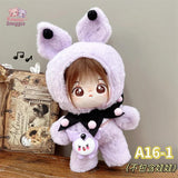 Doll Clothes for Idol Dolls – Lolita Campus Style Suit only clothes-1 fit 20cm Idol Doll Kawaii Snuggle