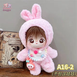 Doll Clothes for Idol Dolls – Lolita Campus Style Suit only clothes-2 fit 20cm Idol Doll Kawaii Snuggle