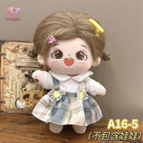 Doll Clothes for Idol Dolls – Lolita Campus Style Suit only clothes-5 fit 20cm Idol Doll Kawaii Snuggle