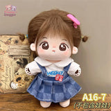 Doll Clothes for Idol Dolls – Lolita Campus Style Suit only clothes-7 fit 20cm Idol Doll Kawaii Snuggle