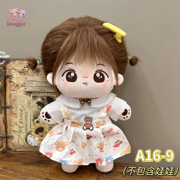 Doll Clothes for Idol Dolls – Lolita Campus Style Suit only clothes-9 fit 20cm Idol Doll Kawaii Snuggle