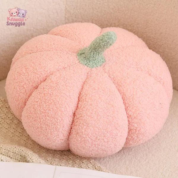 Nordic Halloween Soft Pumpkin Plush – A Cozy Autumn Companion pink Kawaii Snuggle