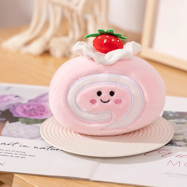 Simulation Colorful Cake Plush Pillow Toys Cushion
