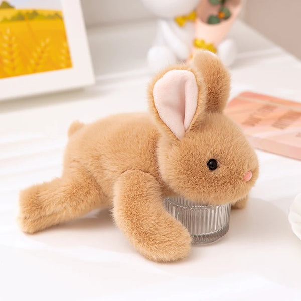 Kawaii Plush Dolls Raccoon Bear Lovely Lying Animal Pillow Cartoon Toy