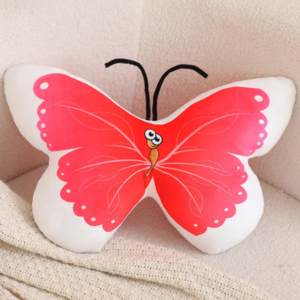 Beautiful Simulation Soft Butterfly Plush Pillow Toy