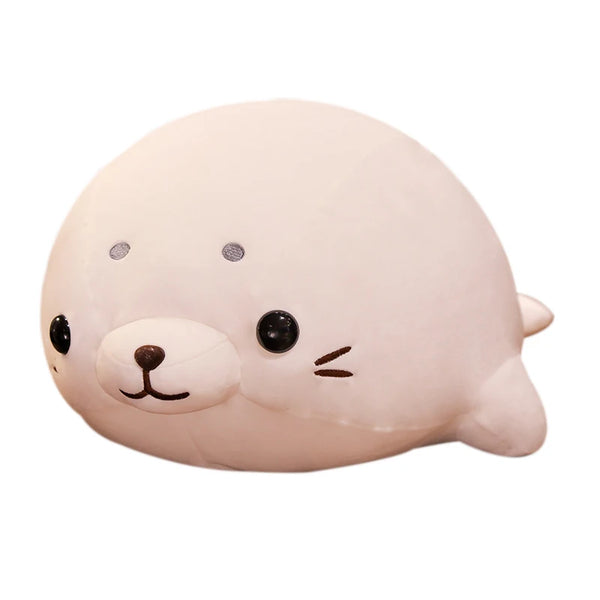 Kawaii Walrus Plush Pillow – Soft Sea Lion Stuffed Toy Gift