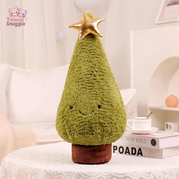 Simulation Christmas Tree Plush Toy Cute Plush Pillow tree Kawaii Snuggle