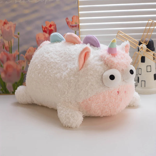 Cute Bee Crocodile Unicorn Pig Plush Toys – Soft Birthday Pillow