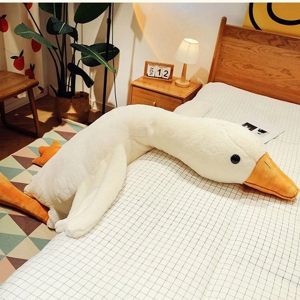 Long Stuffed Goose Toy A Quirky Companion That Brings Endless Cuddles and Charm