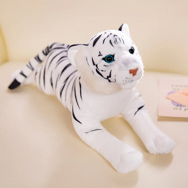 50cm Simulation Tiger Leopard Plush Cartoon Toys Home Decor Stuffed Cute Animals Dolls Soft Real Like Pillow for Kids Boys Gift